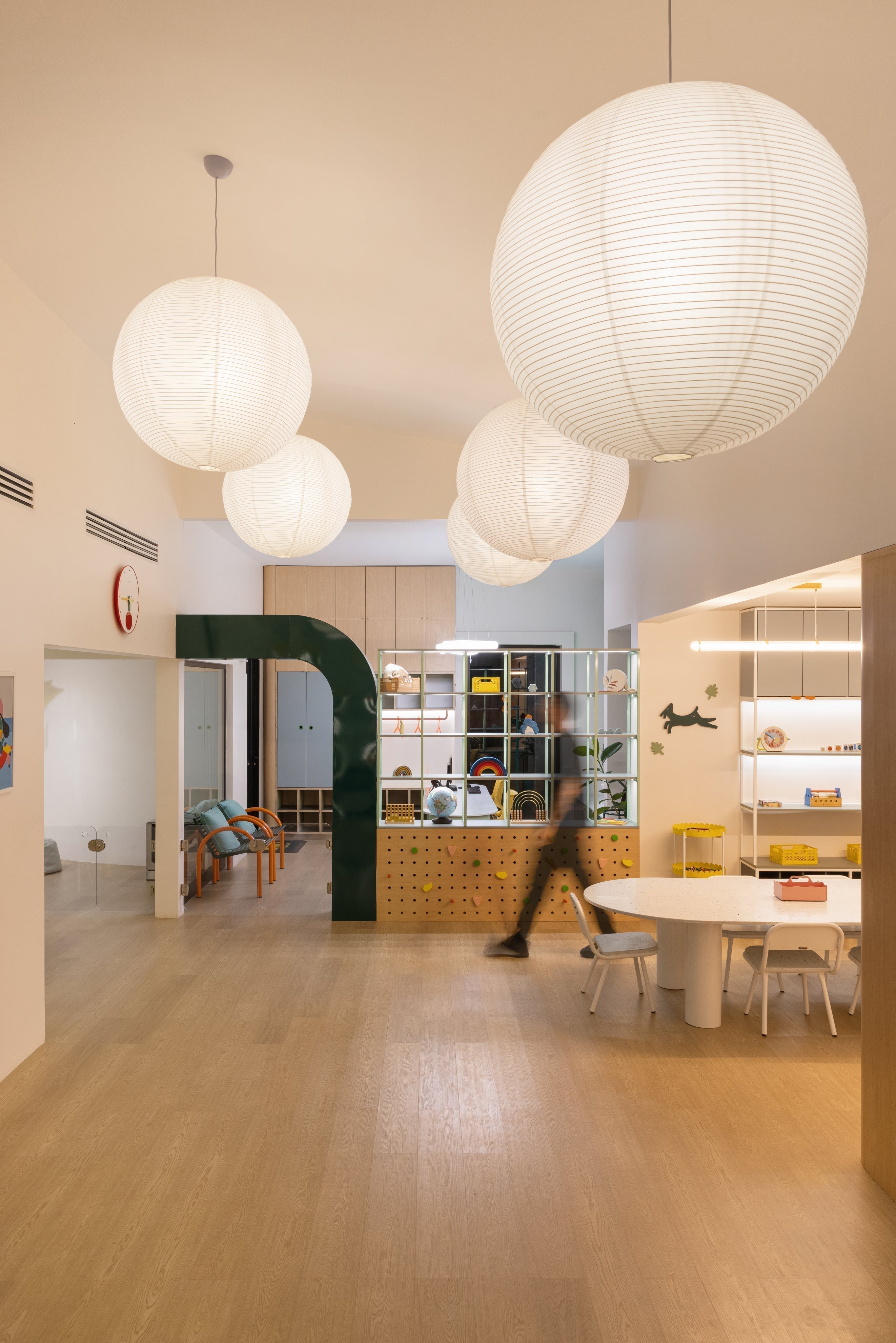 Colour as Spatial Notation: The CAMBI Kids Club by Bodega Design