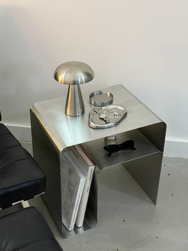 Bauhaus Steel Side Table