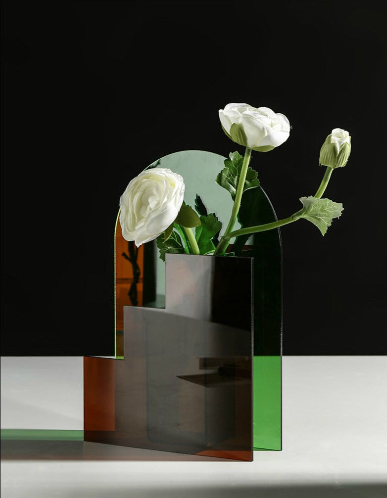 Arch Green Vase