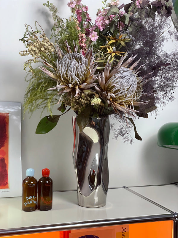 Metallic Mirage Vase