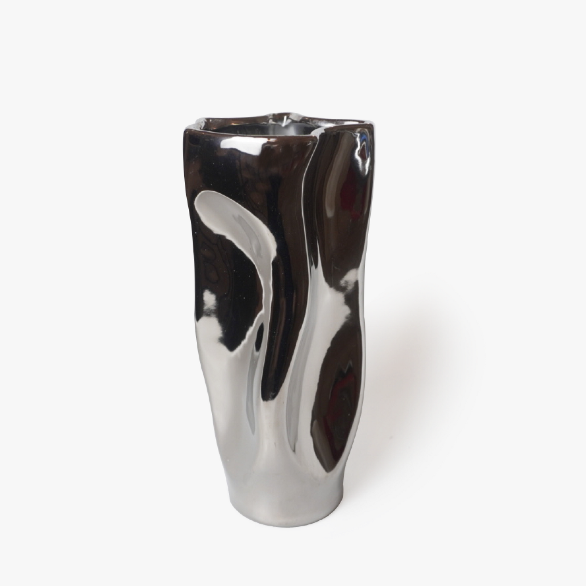 Metallic Mirage Vase