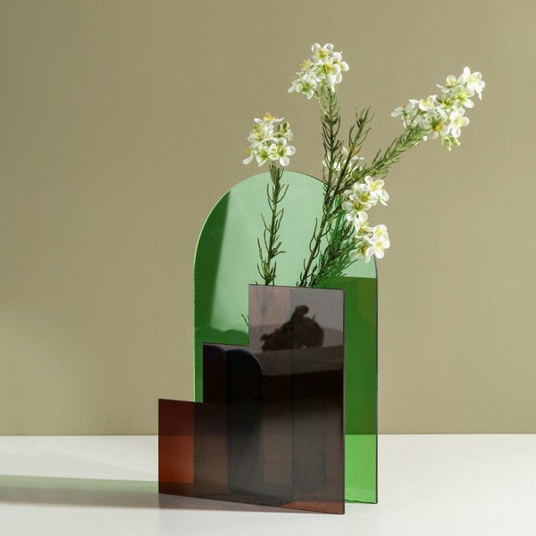 Arch Green Vase