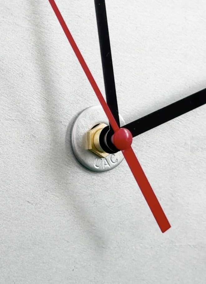 Post base wall clock